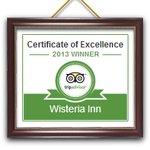 Trip Advisor's Certificate of Excellence 2013
